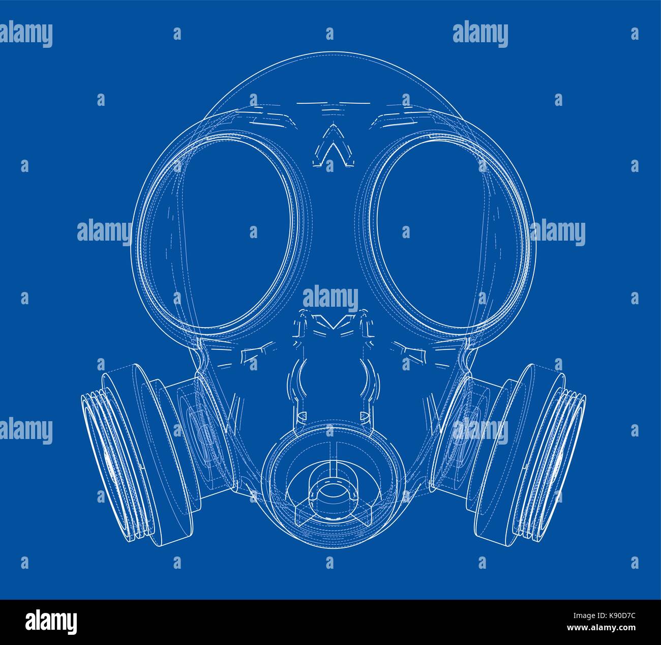 Gas mask. Vector Stock Vector Image & Art Alamy