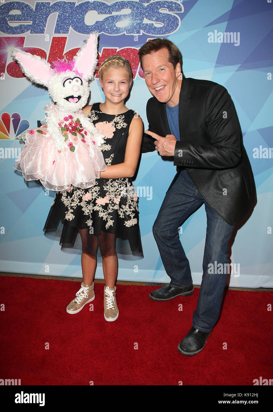 Hollywood, USA. 20th Sep, 2017. Darci Lynne, Jeff Dunham, at AMERICA'S ...