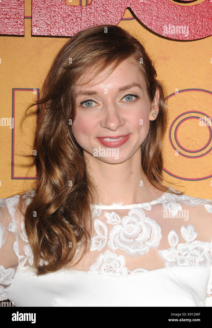 Los Angeles, California, USA. 17th Sep, 2017. September 17th 2017 - Los Angeles, California USA - Actress LAUREN LAPKUS at the ''HBO Emmy Party'' held at the Pacific Design Center, Los Angeles, CA. Credit: Paul Fenton/ZUMA Wire/Alamy Live News Stock Photo