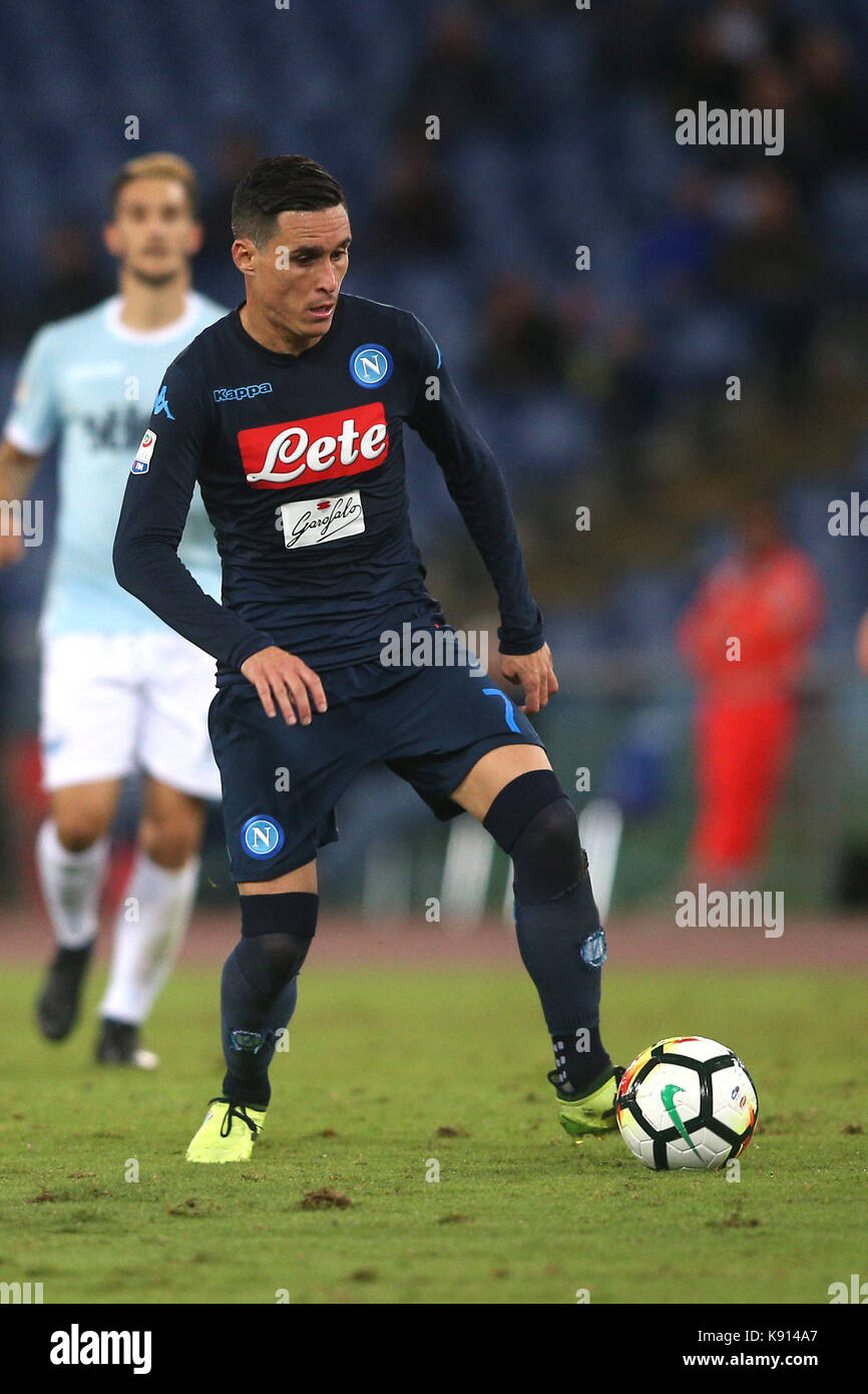 Rome, Italy. 20th Sep, 2017.Hamsik in action during the football match ...