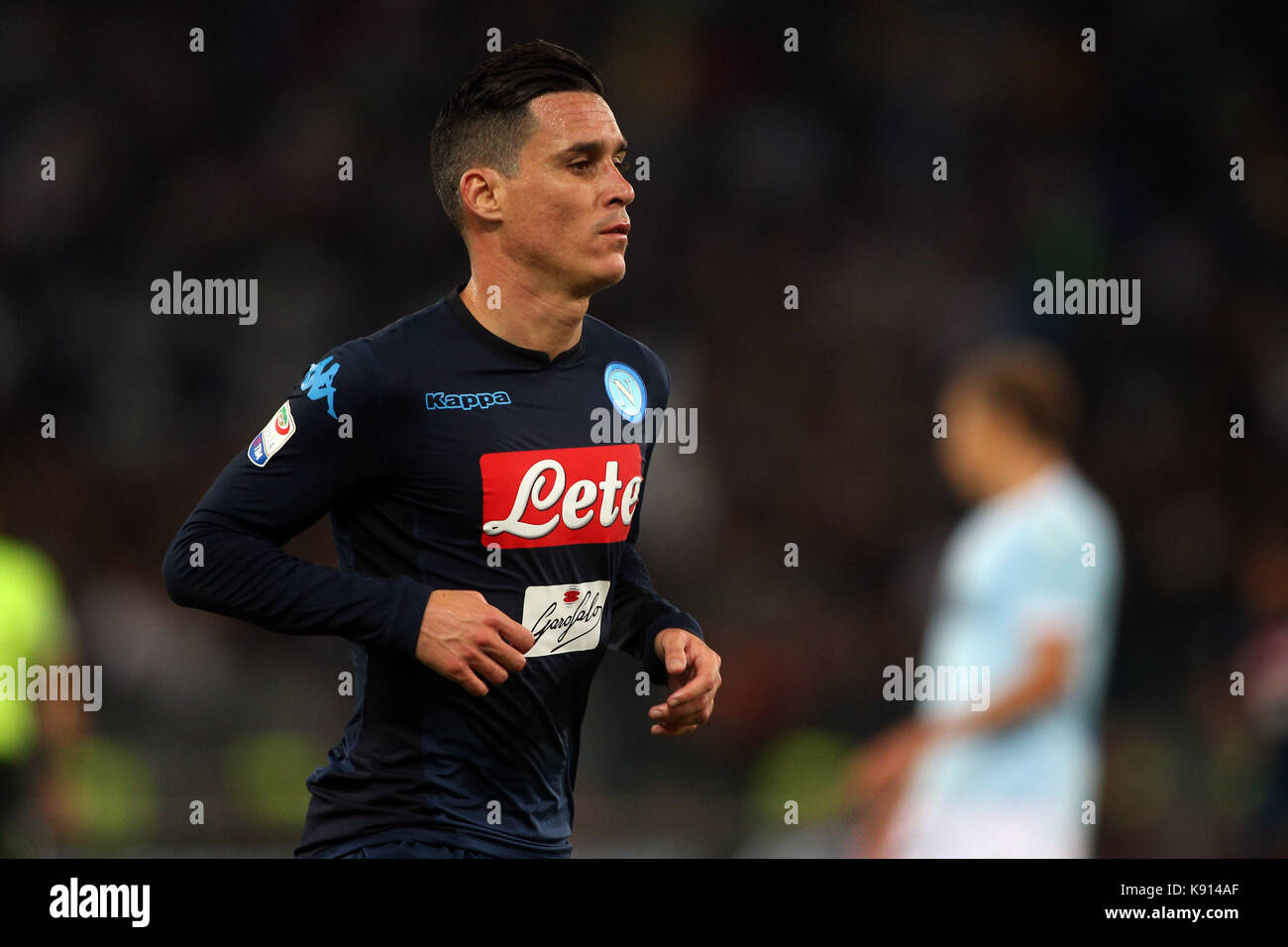 Rome, Italy. 20th Sep, 2017.Hamsik in action during the football match ...