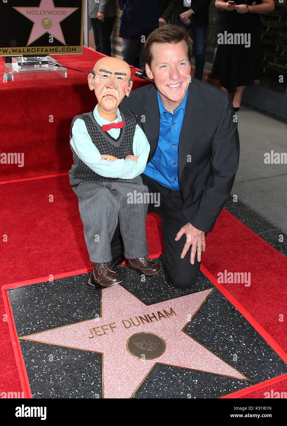 Hollywood, Ca. 21st Sep, 2017. Jeff Dunham, at Jeff Dunham Honored With ...