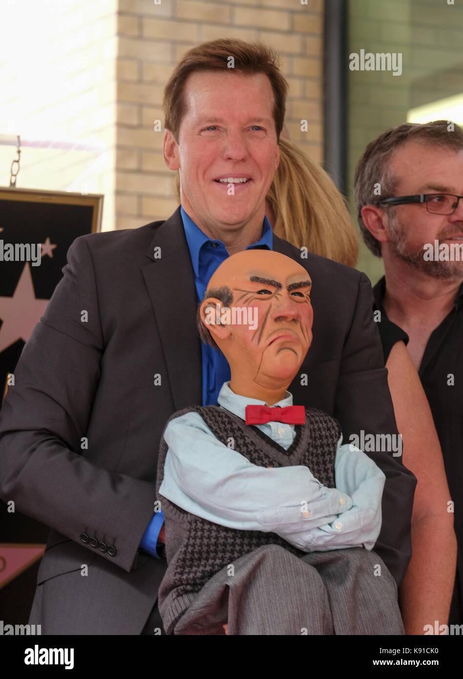 Los Angeles, California, USA. 21st Sep, 2017. Ventriloquist Jeff Dunham