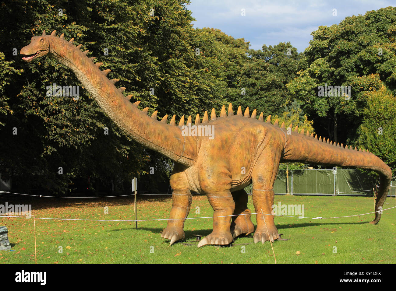 Newcastle Upon Tyne, UK. 21st Sep, 2017. Dinosaurs: Jurassic Kingdom ...