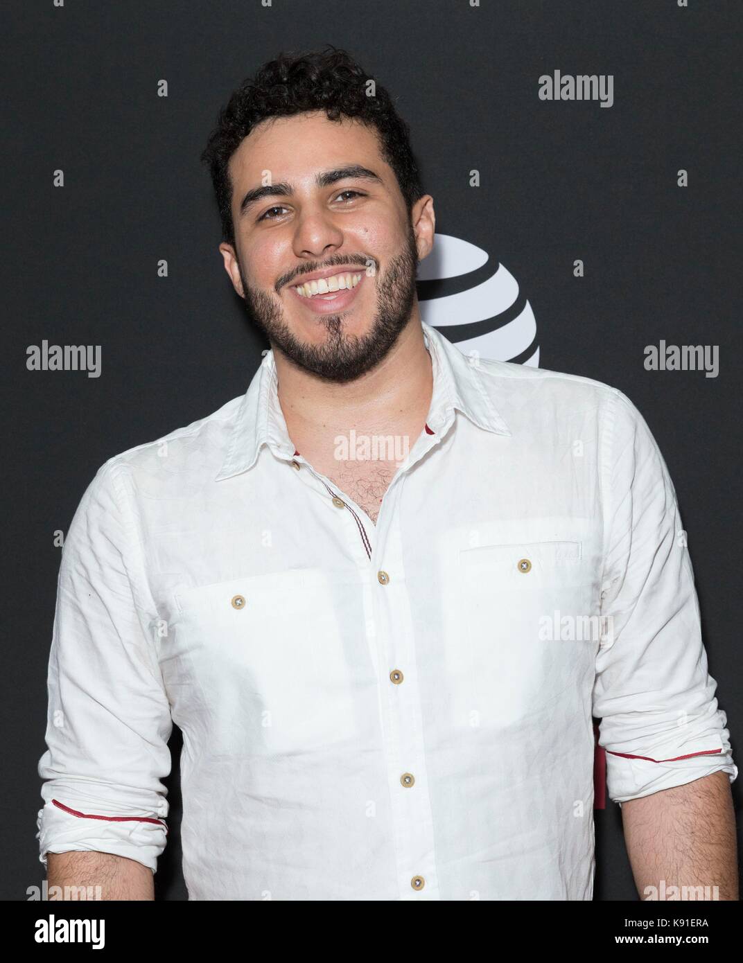 New York, NY, USA. 21st Sep, 2017. Christopher Nunez at arrivals for ...