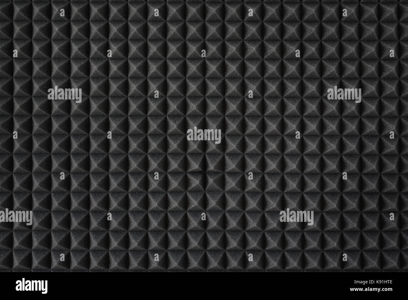 Acoustic foam, sound insulation in the recording studio Stock Photo Alamy
