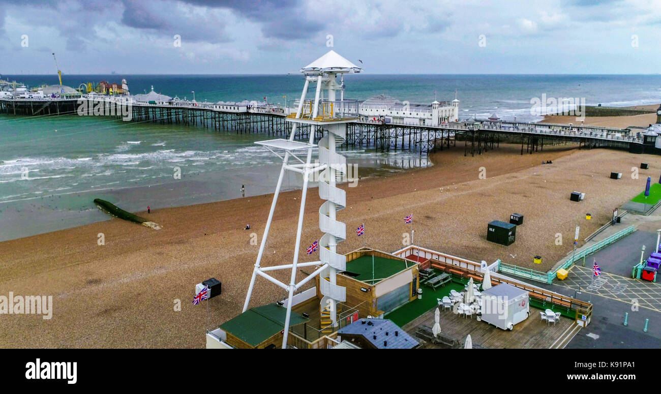 Brighton zip wire hires stock photography and images Alamy