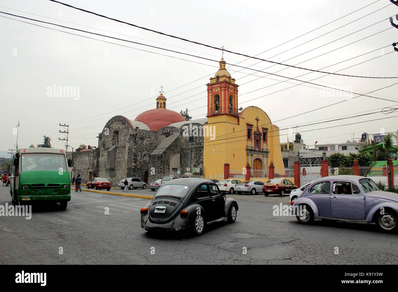Xochimilco, Mexico city. Stock Photo
