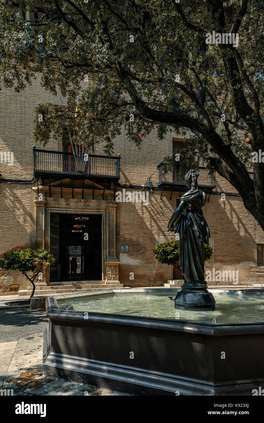 Town Hall of Huesca city. Aragón, Spain Stock Photo Alamy
