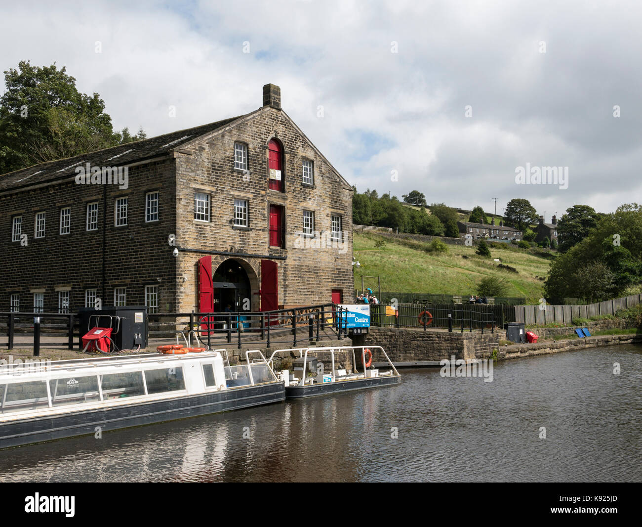 Standedge Tunnel visitor centre and exhibition, Marsden, Huddersfield, West Yorkshire, England, UK. Stock Photo