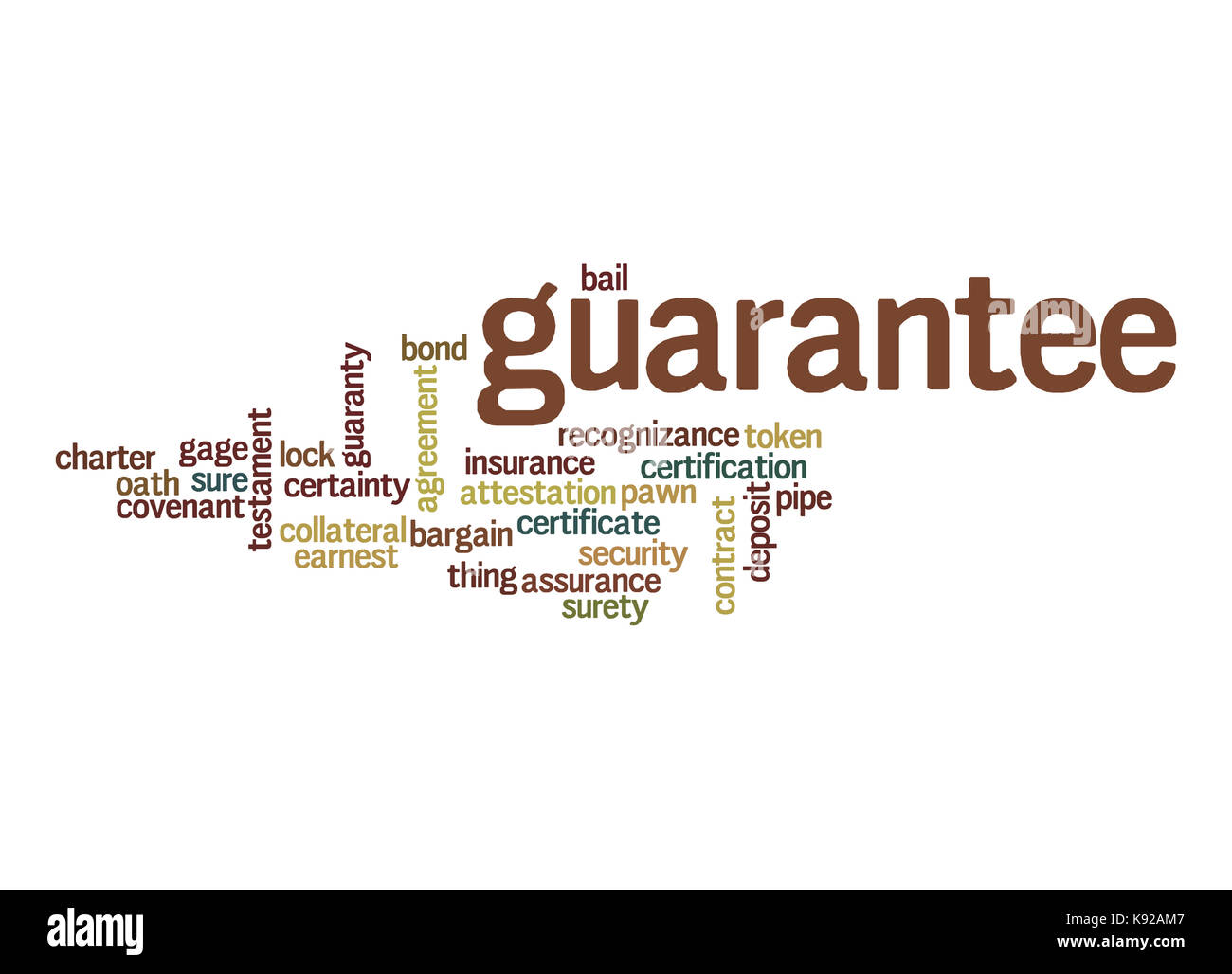 Guarantee word hires stock photography and images Alamy