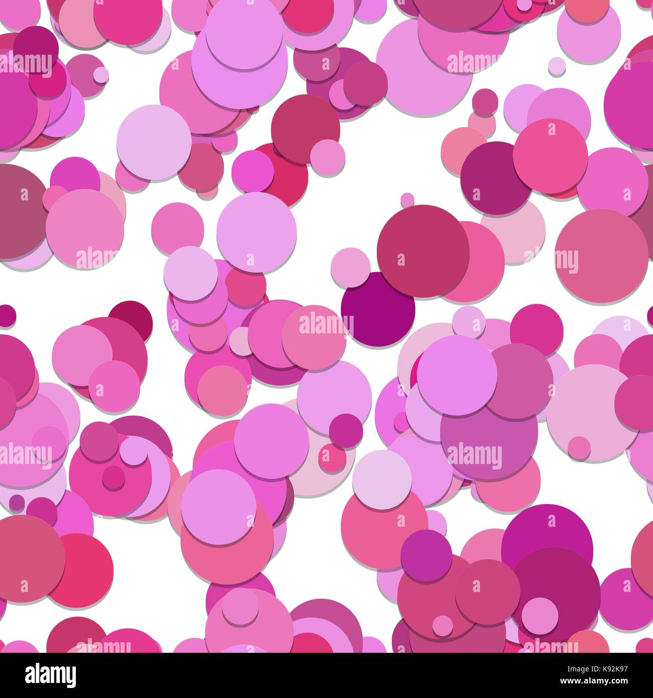 Repeating dot background pattern - vector graphic design from pink ...
