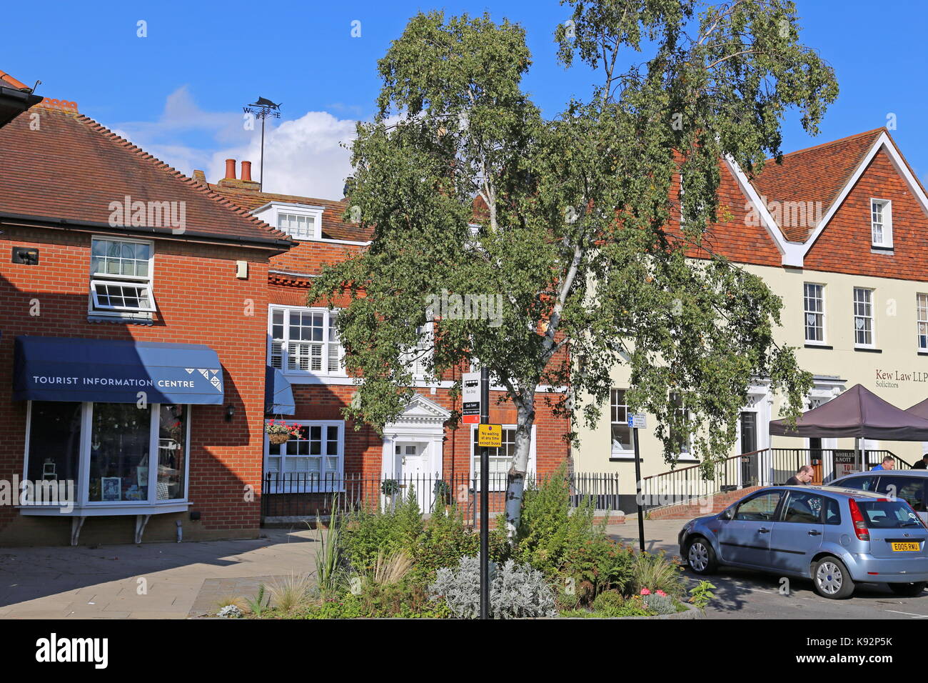 Town centre, High Street, BurnhamonCrouch, Maldon, Essex, England