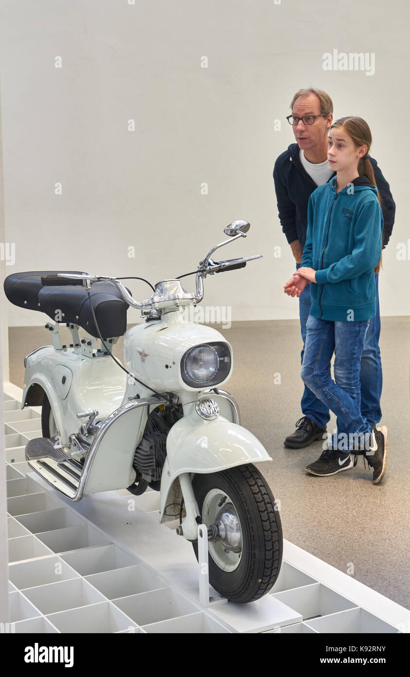 furniture (chairs) shown in New Collection part, the Pinakothek der Moderne, Munich, Germany