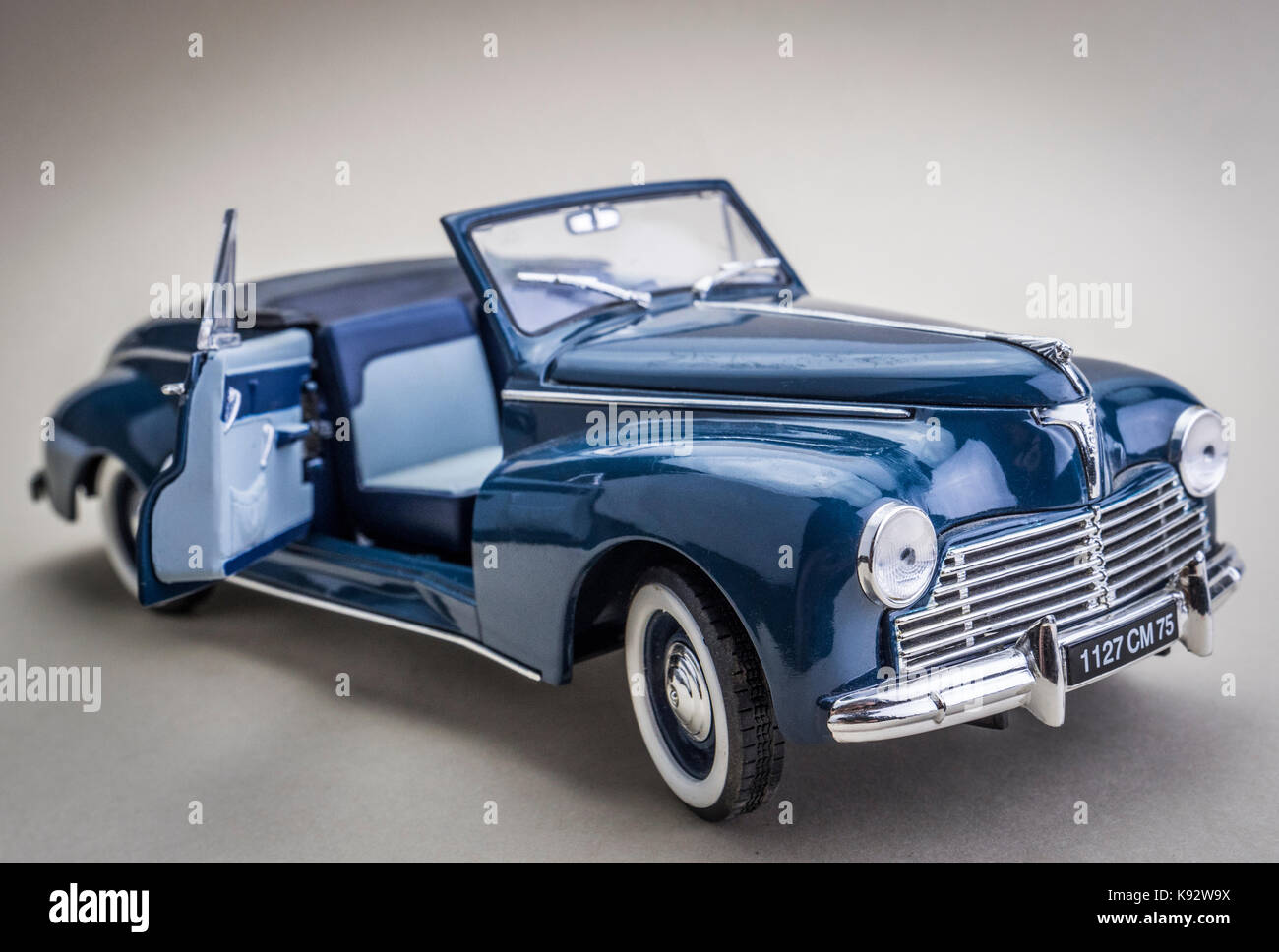 Car vintage isolated on white background Stock Photo - Alamy
