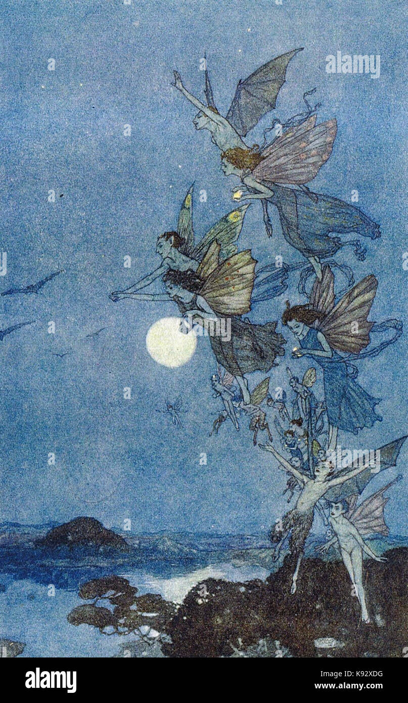 Shakespeare's Comedy of 'The Tempest' (Act V, scene I) illustrated