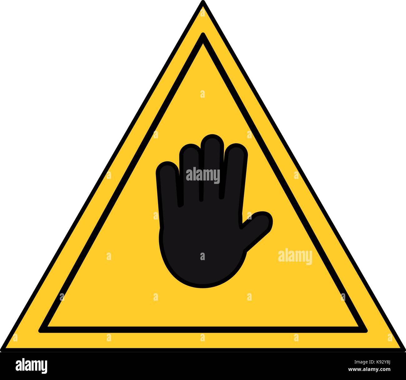 signal construction warning vector illustration Stock Vector Image & Art Alamy