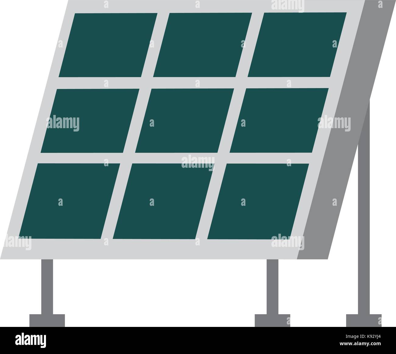 solar panel modern technologies alternative energy sources Stock Vector ...