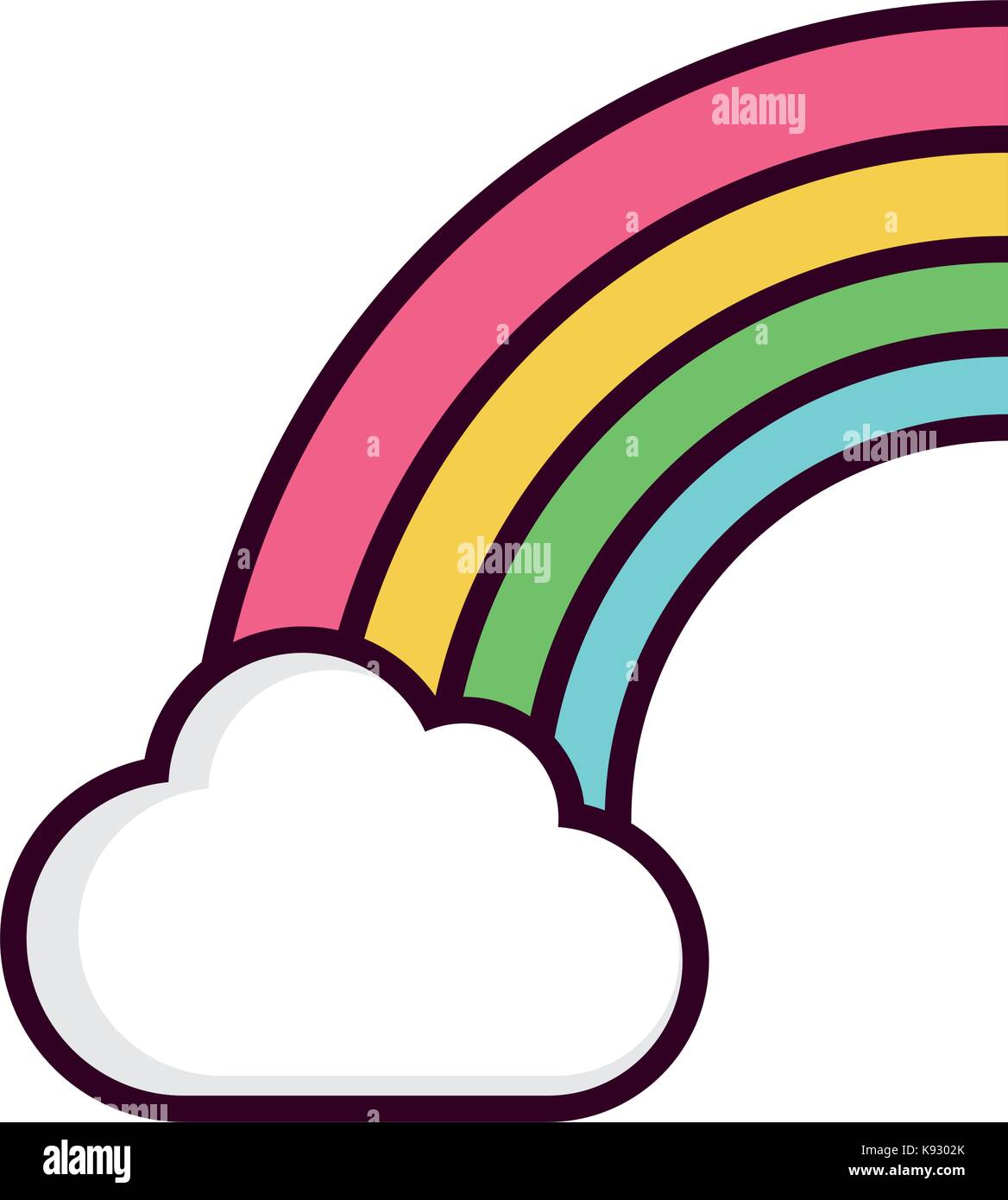 rainbow icon image Stock Vector Image & Art - Alamy