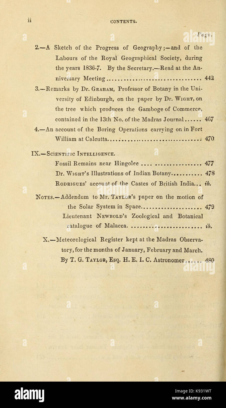 19th century colonial science hi-res stock photography and images - Alamy