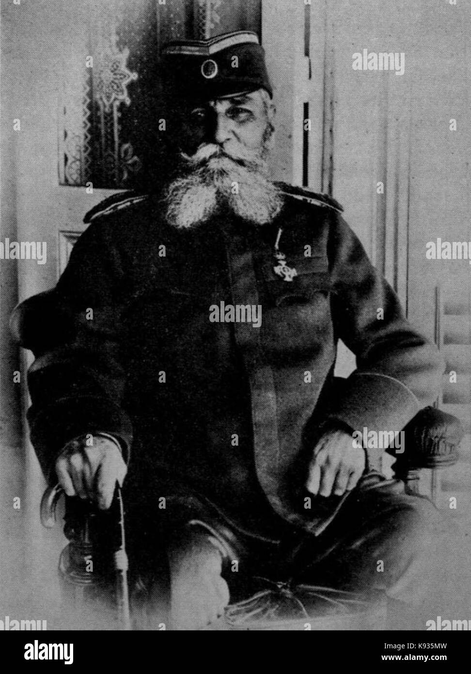 King Peter of Serbia in mourning Stock Photo - Alamy