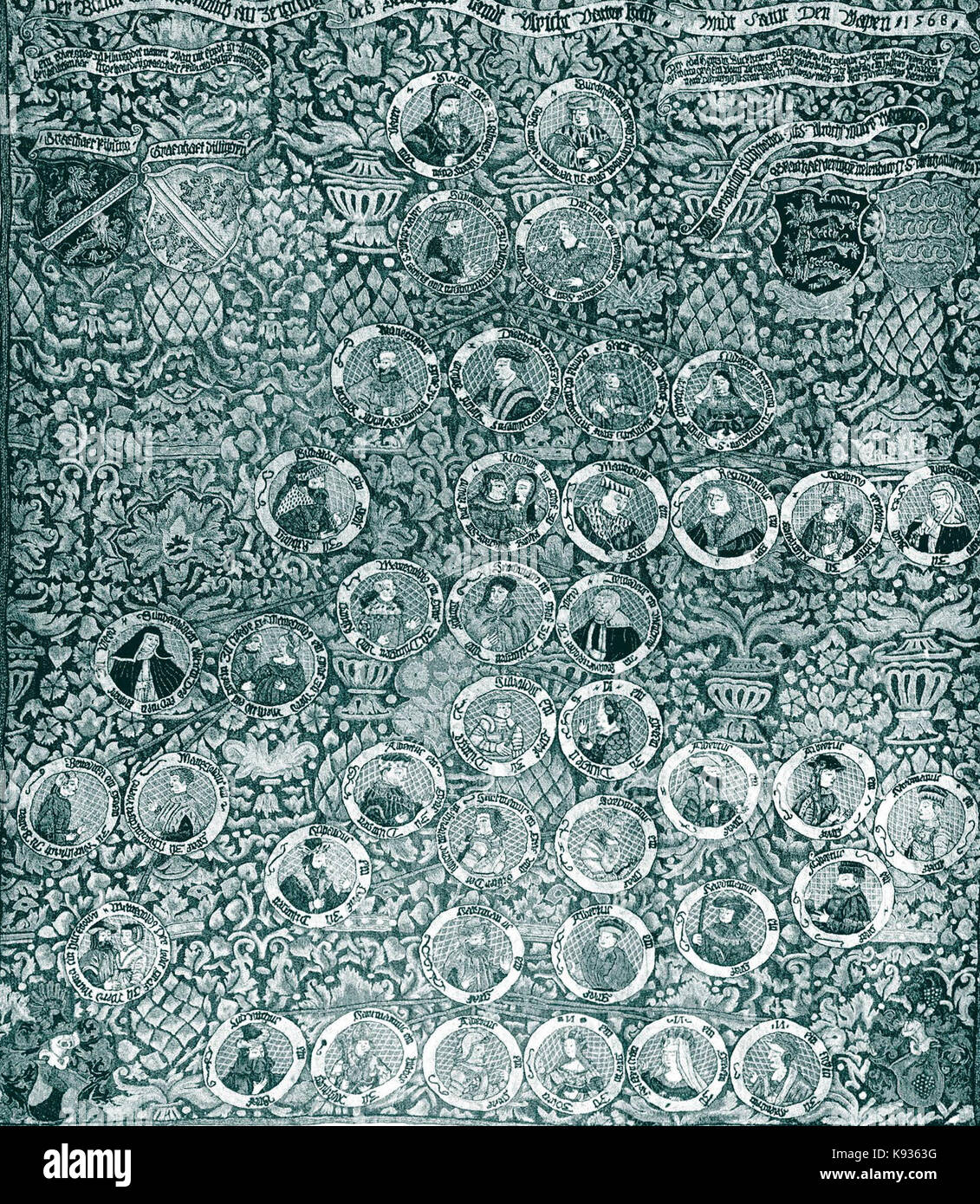 Kyburg und Dillingen Stock Photo Alamy