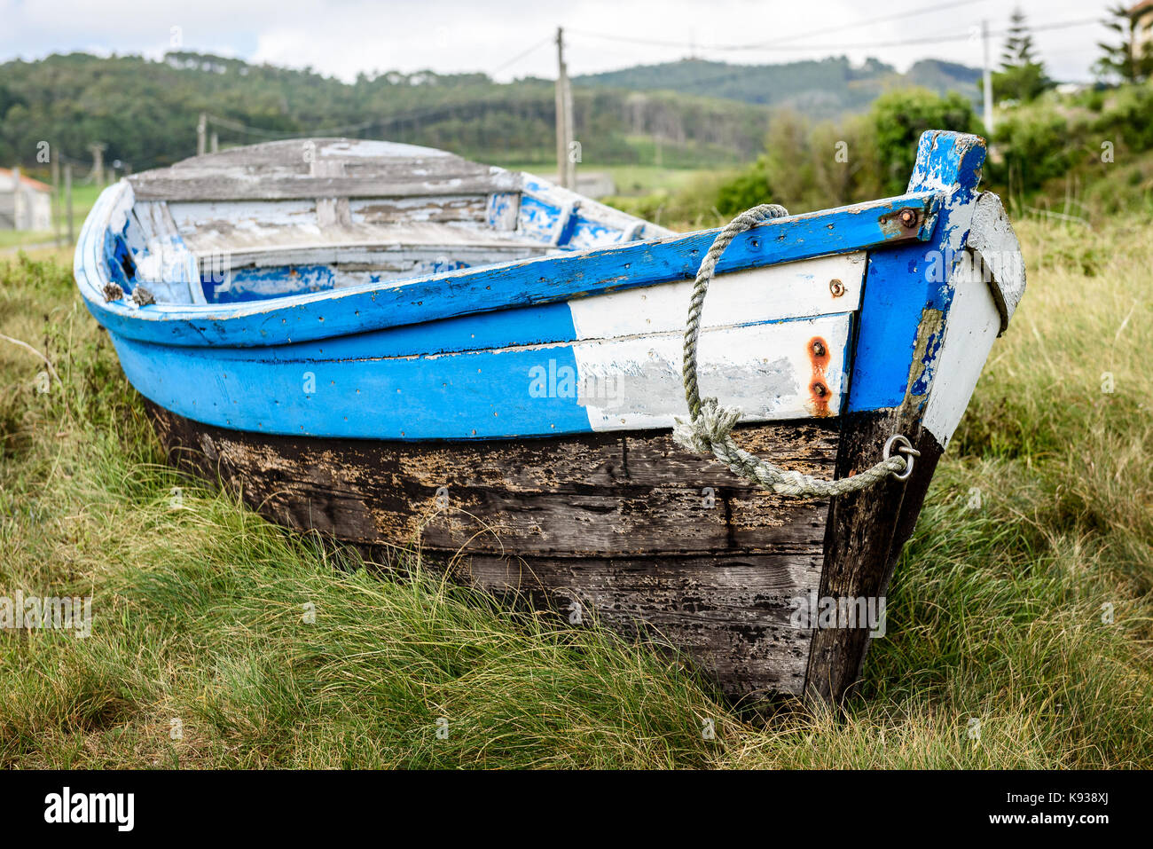Vintage fishing boat hi-res stock photography and images - Alamy