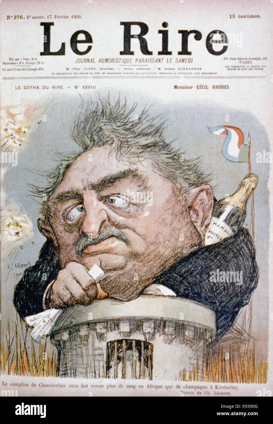 Le Rire issue 276 1900 02 17 cph.3b48494 Stock Photo