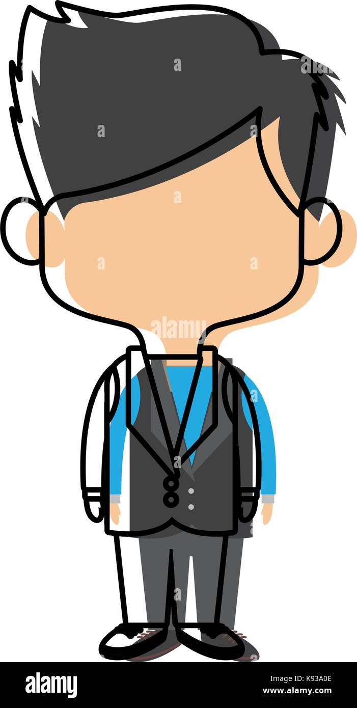 young happy groom man wear suit married Stock Vector Image & Art - Alamy