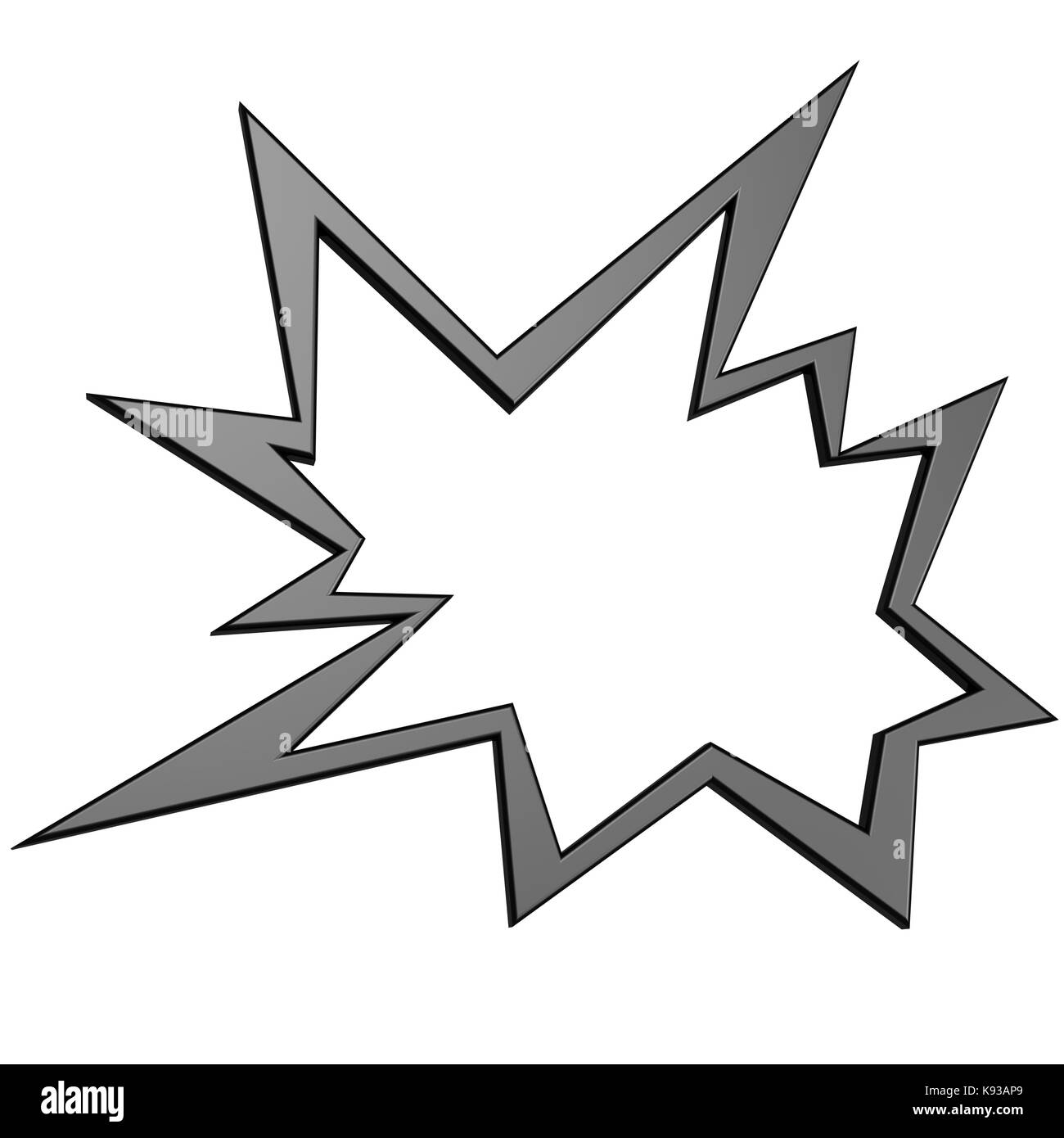 Speech bubble shapes Cut Out Stock Images & Pictures - Alamy