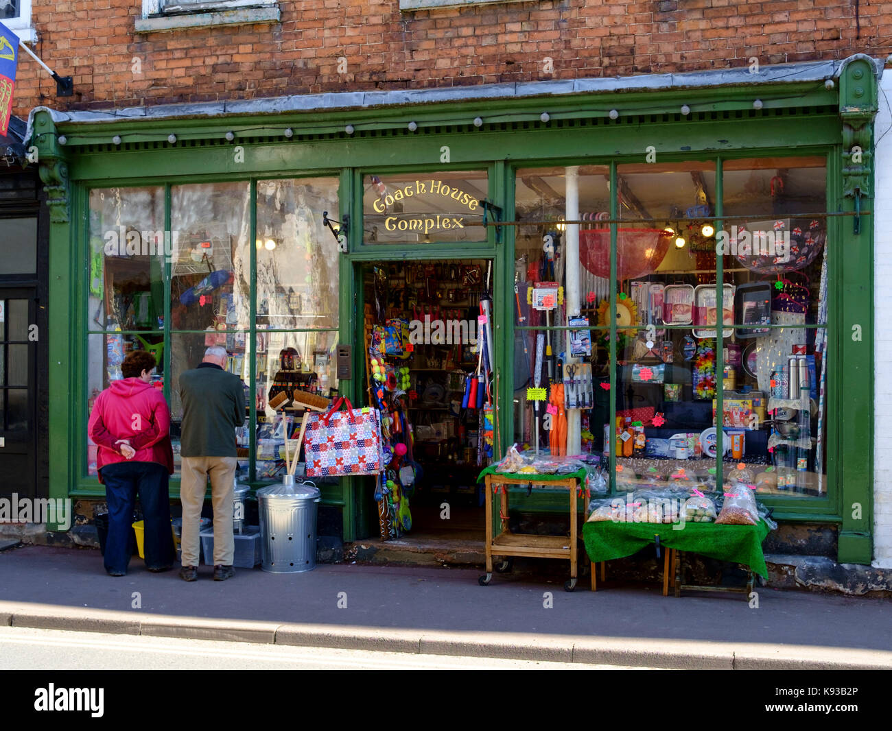 Around UptonuponSevern Worcestershire england UK Hardware shop Stock