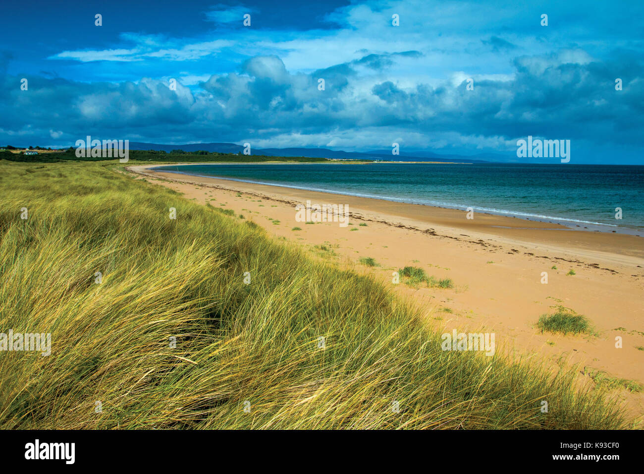 The beautiful Dornoch Beach, Dornoch, Sutherland Stock Photo Alamy