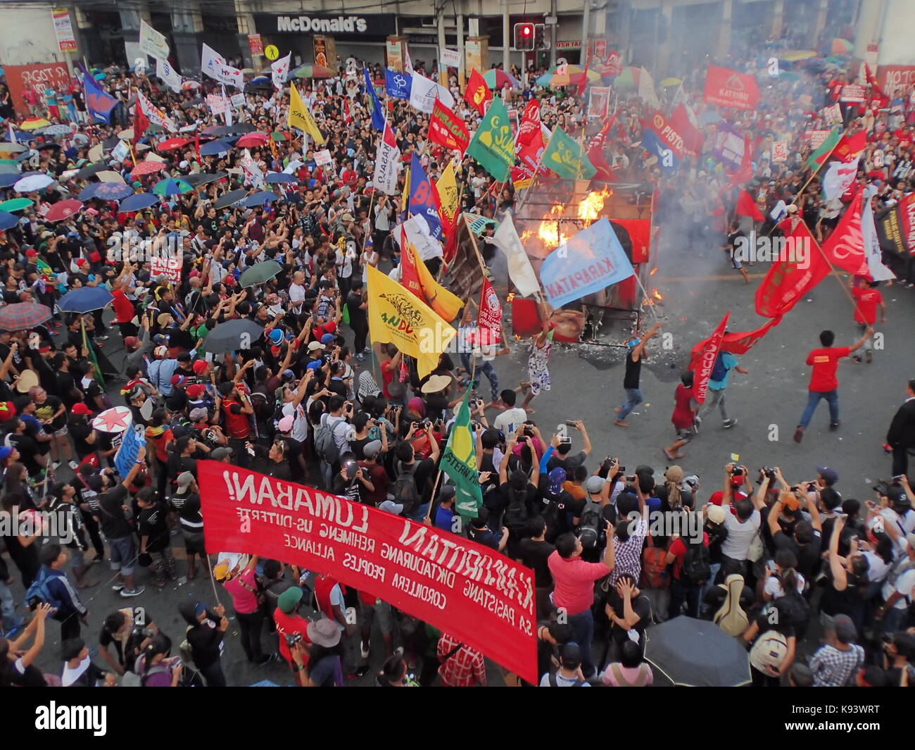 Manila philippines indigenous people rally hi-res stock photography and ...