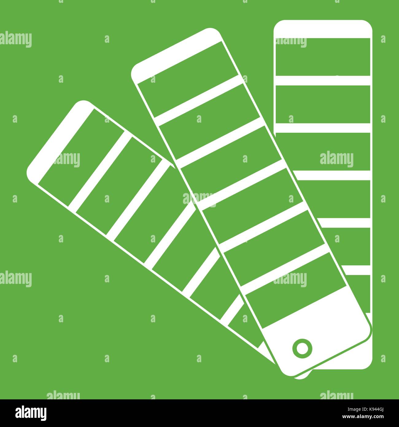 Paint color selection booklet icon green Stock Vector Image & Art Alamy