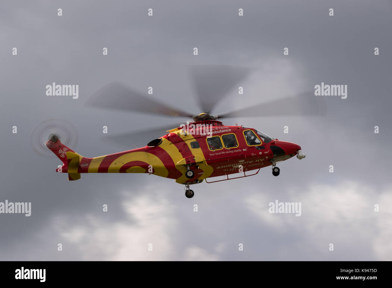 AW169, Essex & Herts Air Ambulance Stock Photo