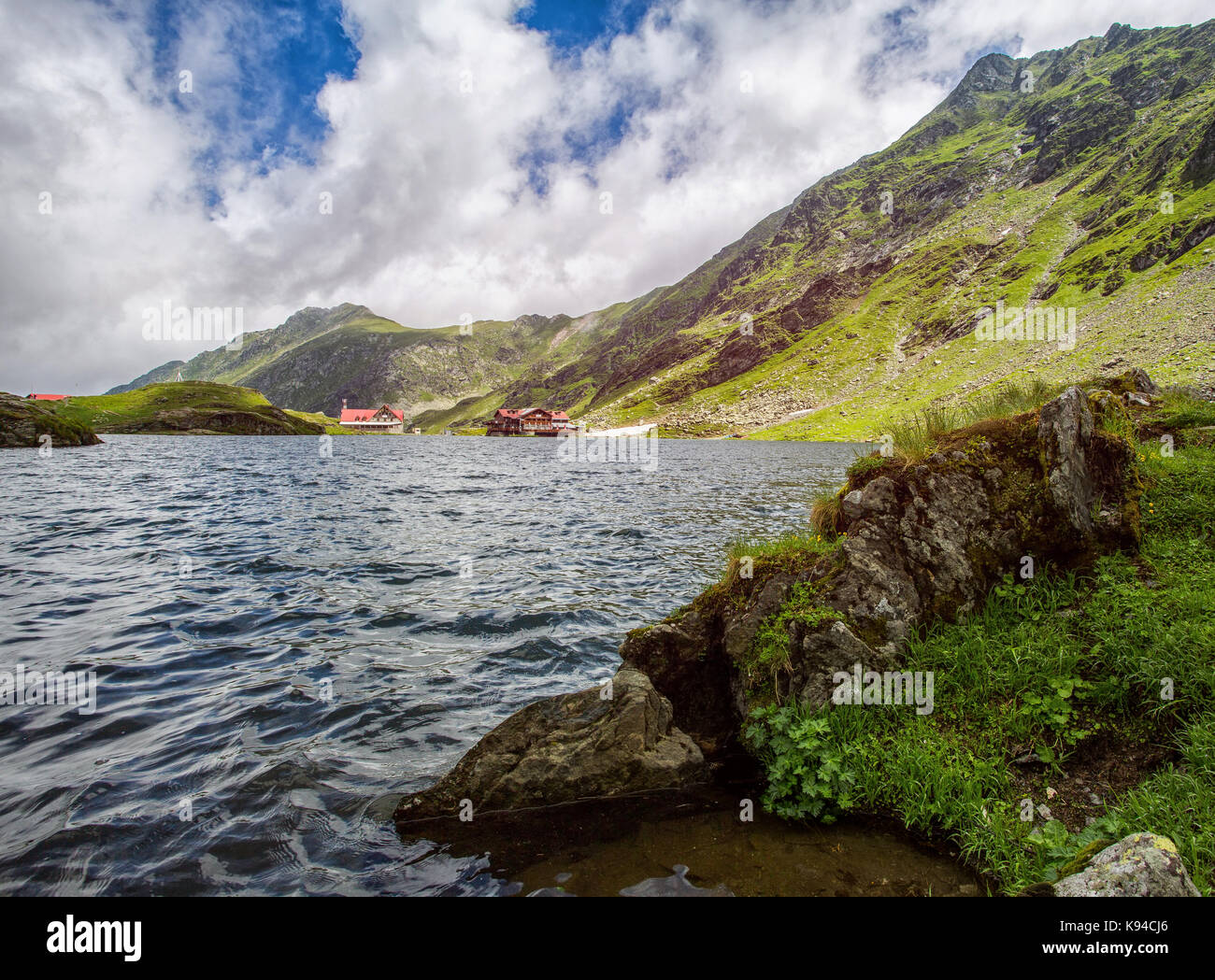Beautiful lake between rocks hi-res stock photography and images - Alamy