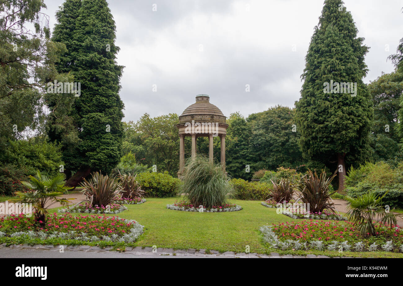 Ornamental garden in Roundhay Park, Leeds Stock Photo