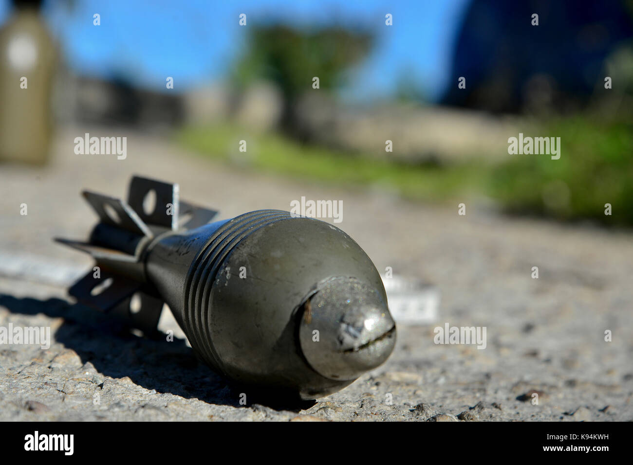 Mortar Round Stock Photo Alamy