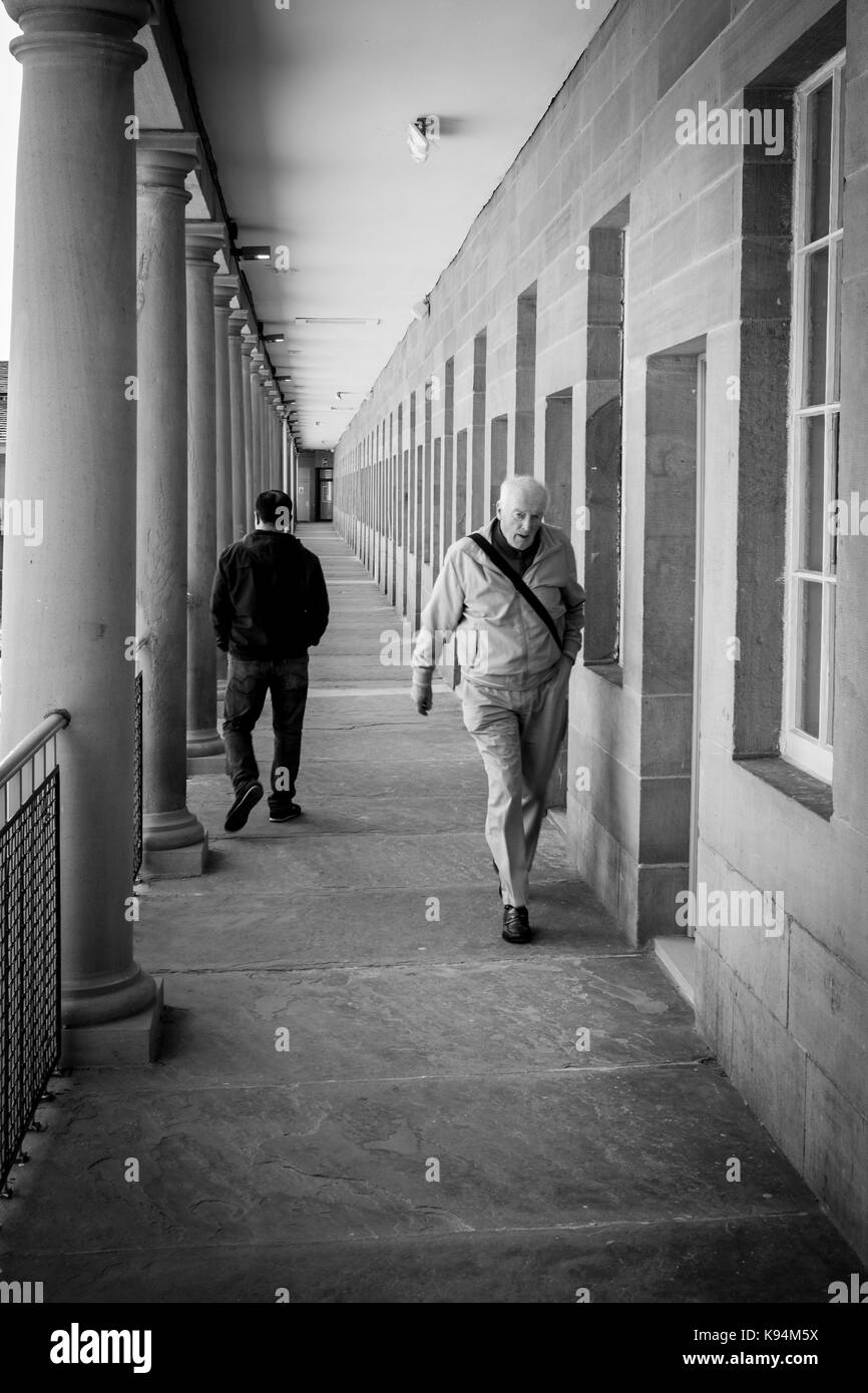 The Piece Hall, Halifax, Calderdale, West Yorkshire, England. Reopened