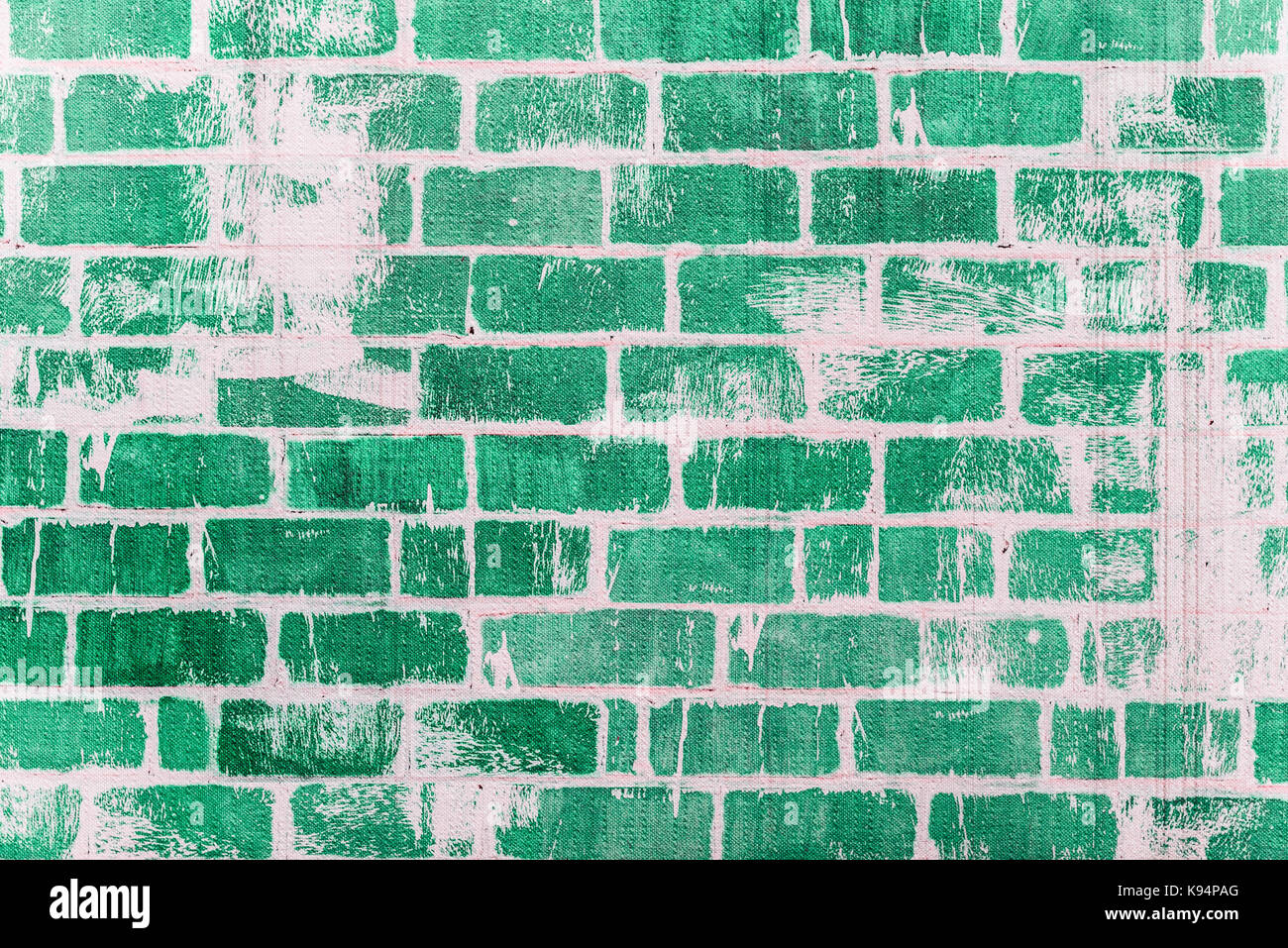 Green brick wall texture industrial background for commercial use ...