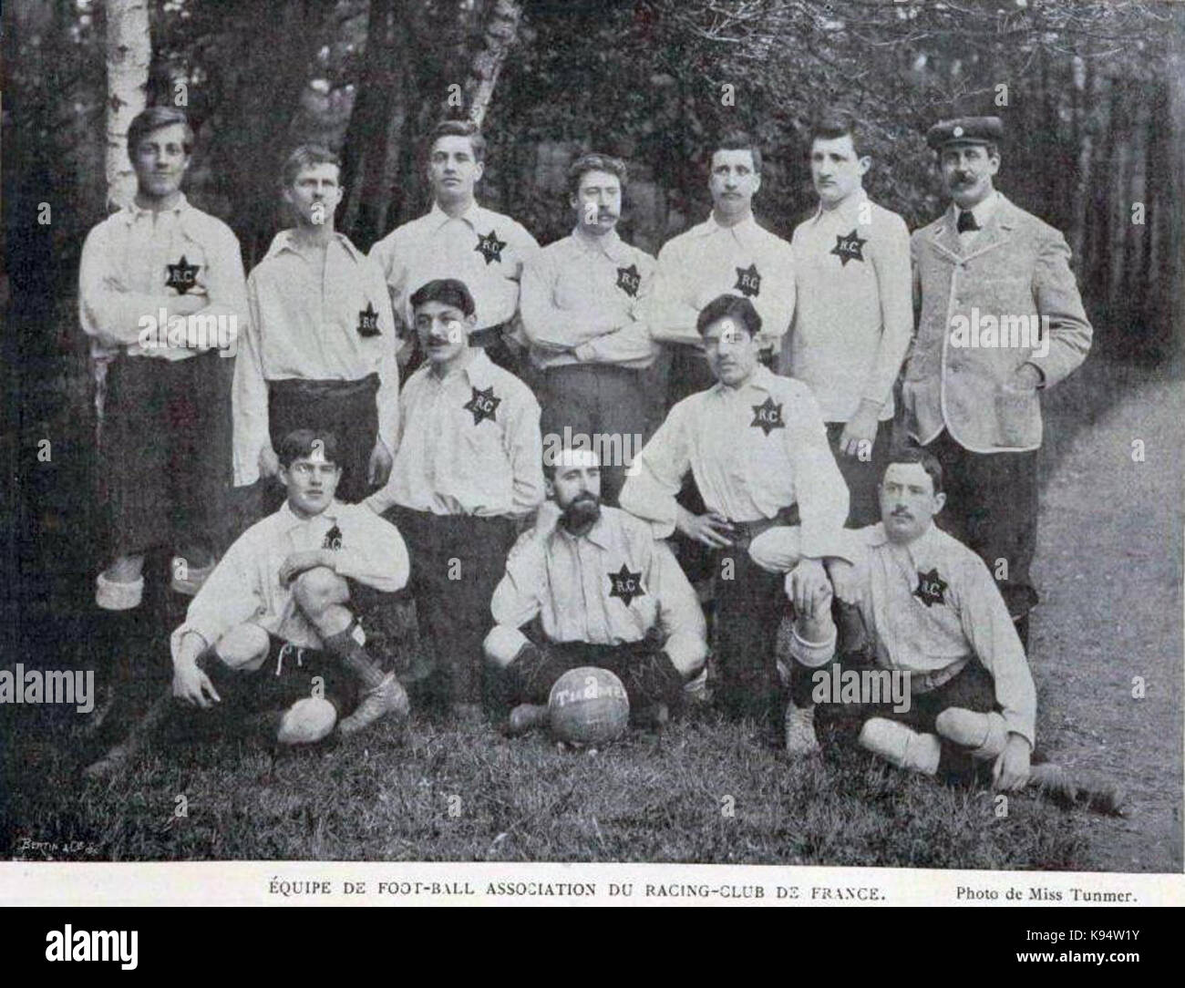 Le Racing Club de France football en juillet 1897 Stock Photo Alamy Le Racing Club de France football en juillet 1897 Stock Photo Alamy