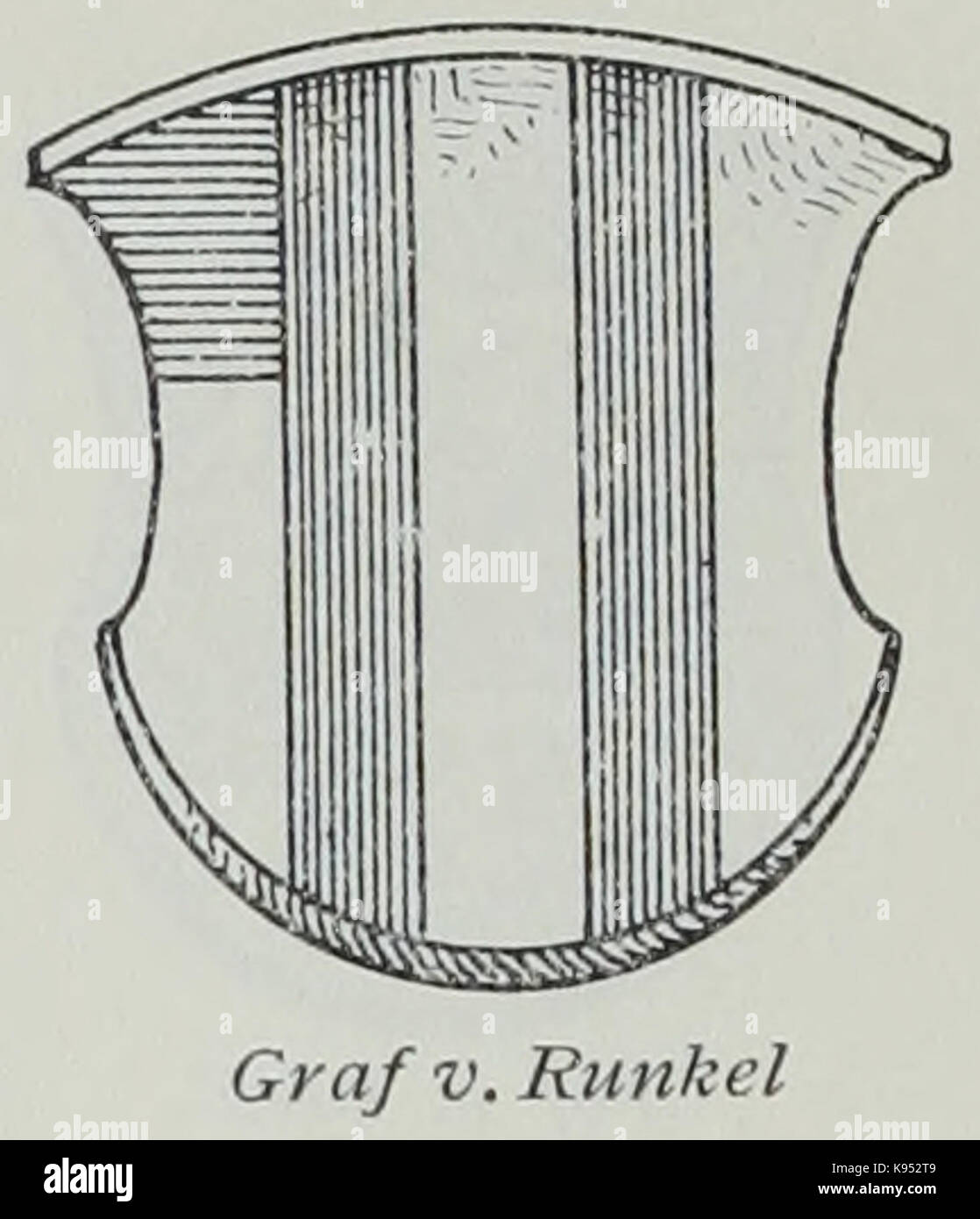 Luthmer III 000g Wappen Graf von Runkel Stock Photo Alamy