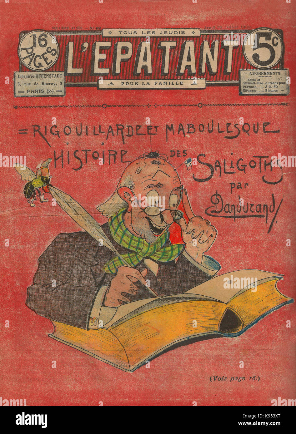 L'Epatant 22 juillet 1909 Stock Photo