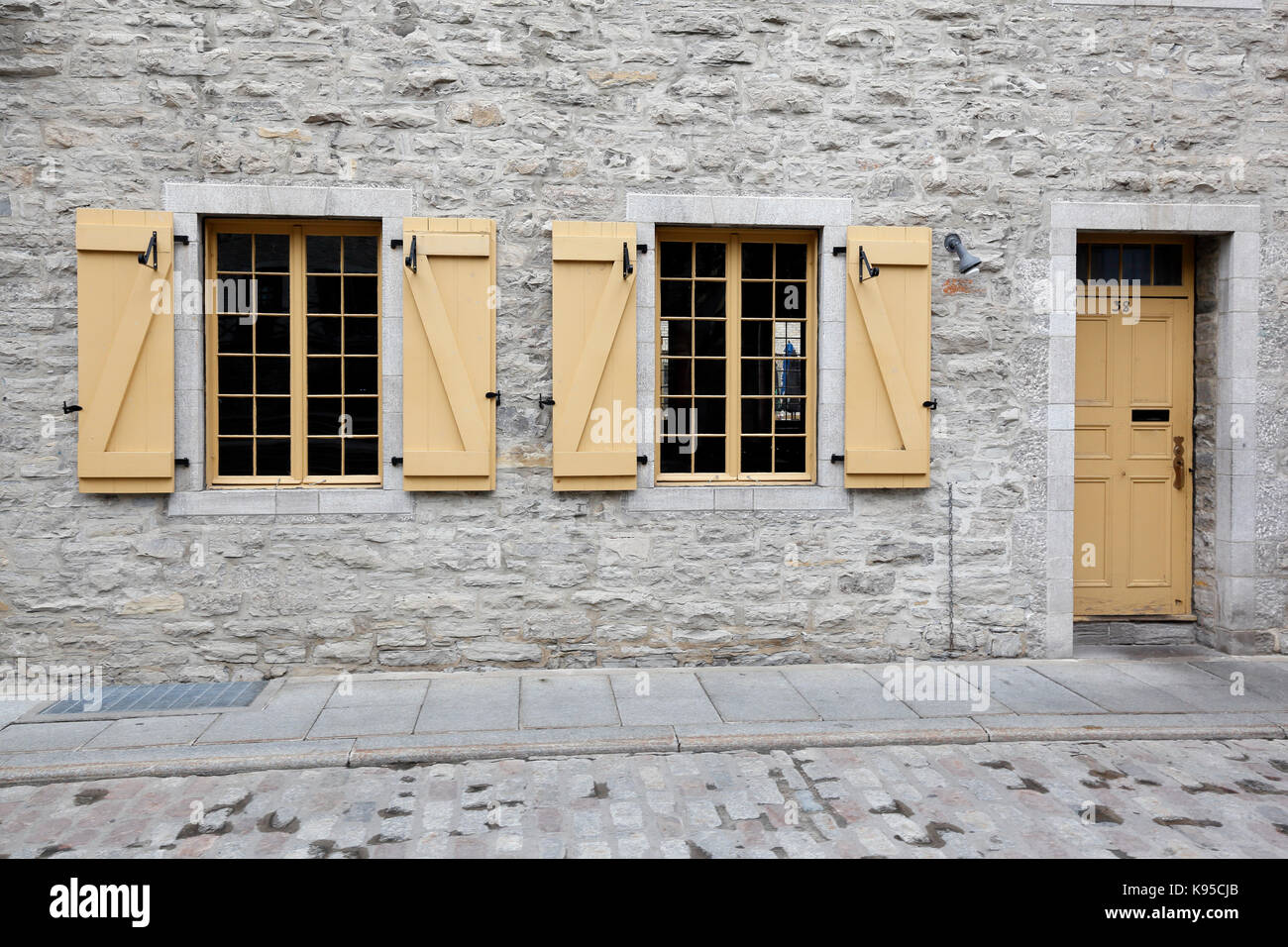 Houses in Old Quebec City, Canada Stock Photo Alamy