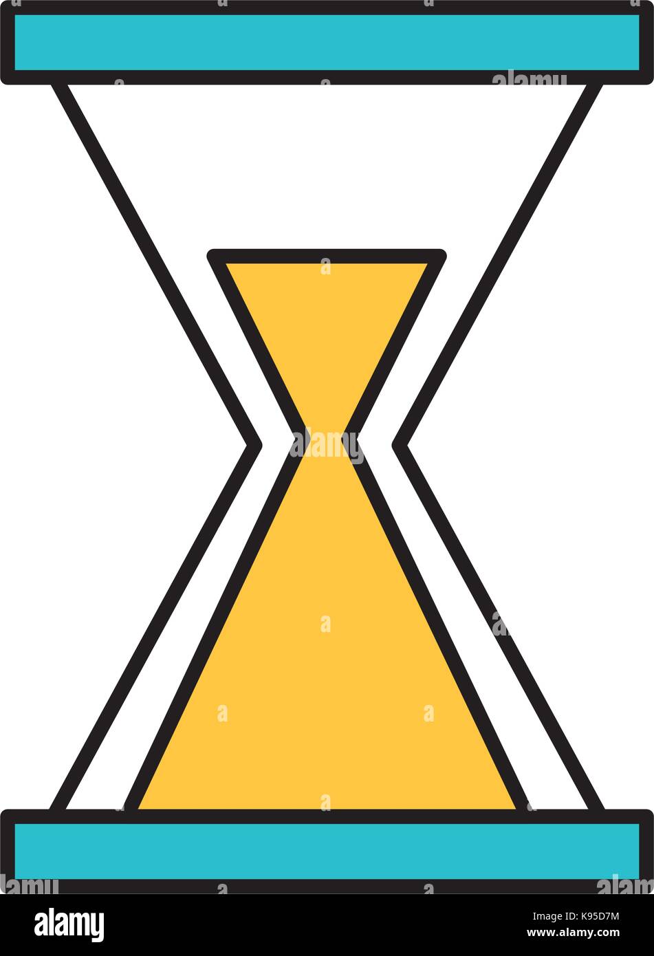 business hourglass time countdown hour Stock Vector Image & Art - Alamy