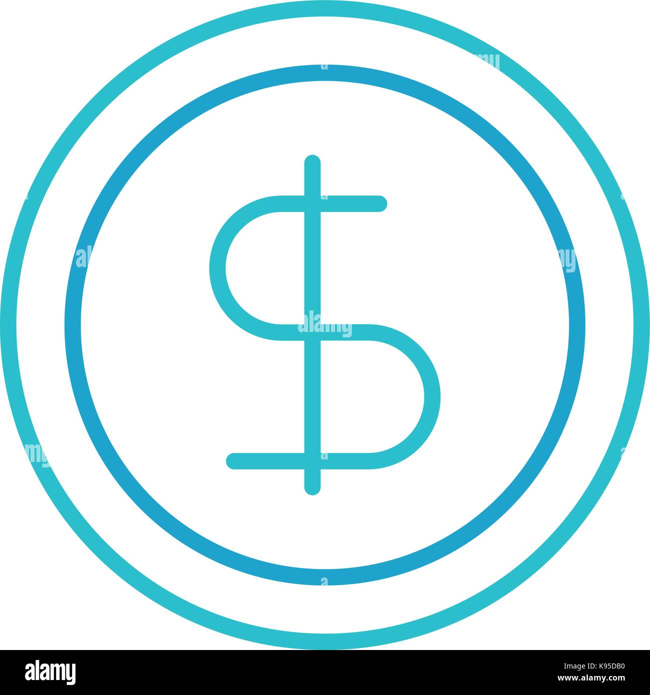 Business Coin Money Currrency Banking Stock Vector Image Art Alamy