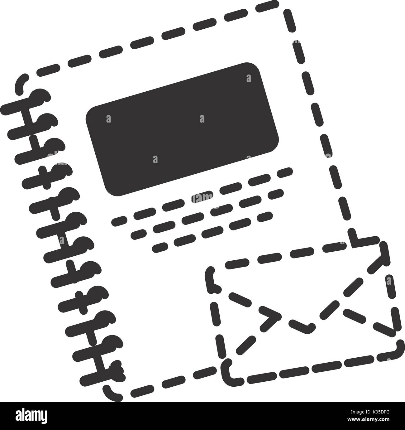 notebook icon image Stock Vector Image & Art - Alamy