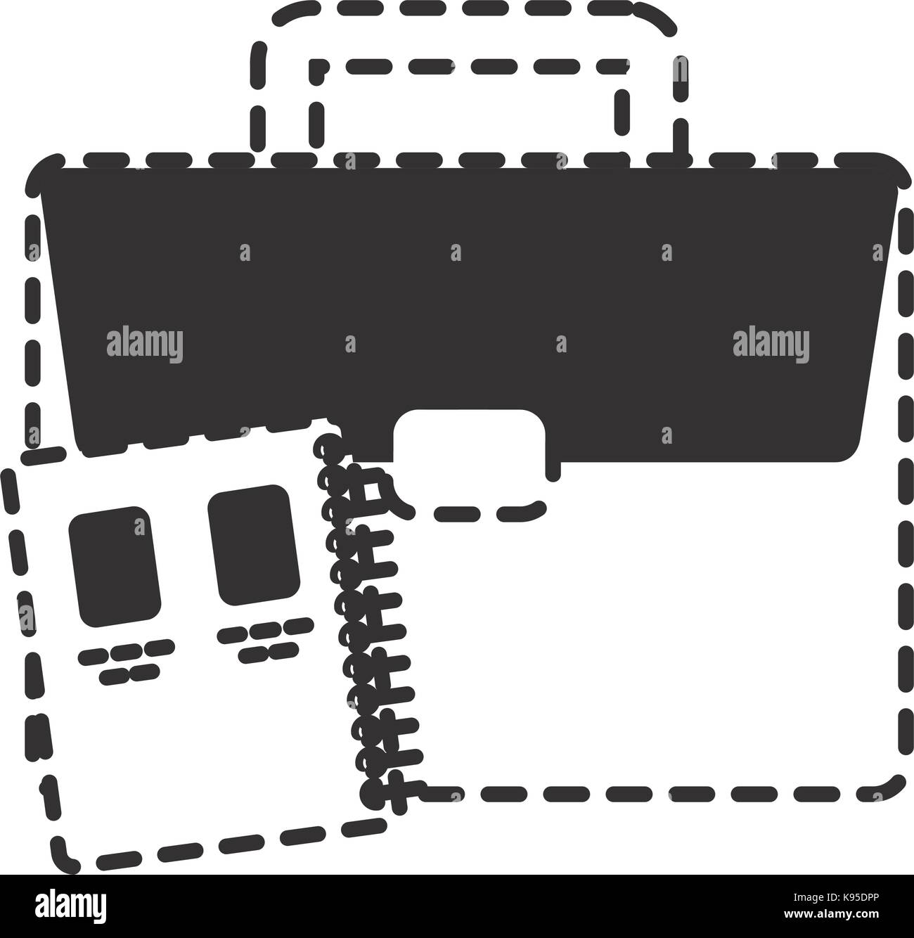 briefcase and notebook icon Stock Vector Image & Art - Alamy