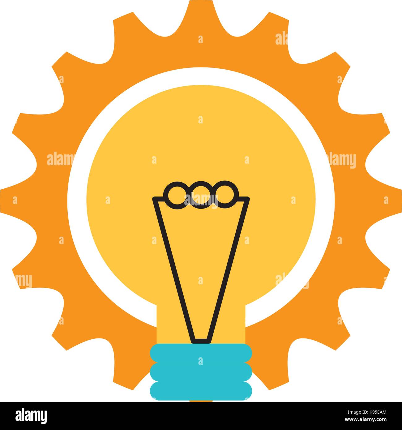 business creativity teamwork solution innovation concept Stock Vector ...