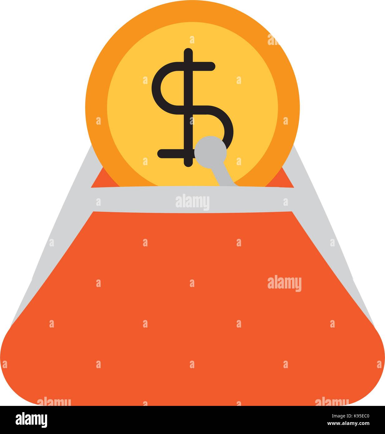 banking purse dollar money currency cash Stock Vector Image & Art - Alamy